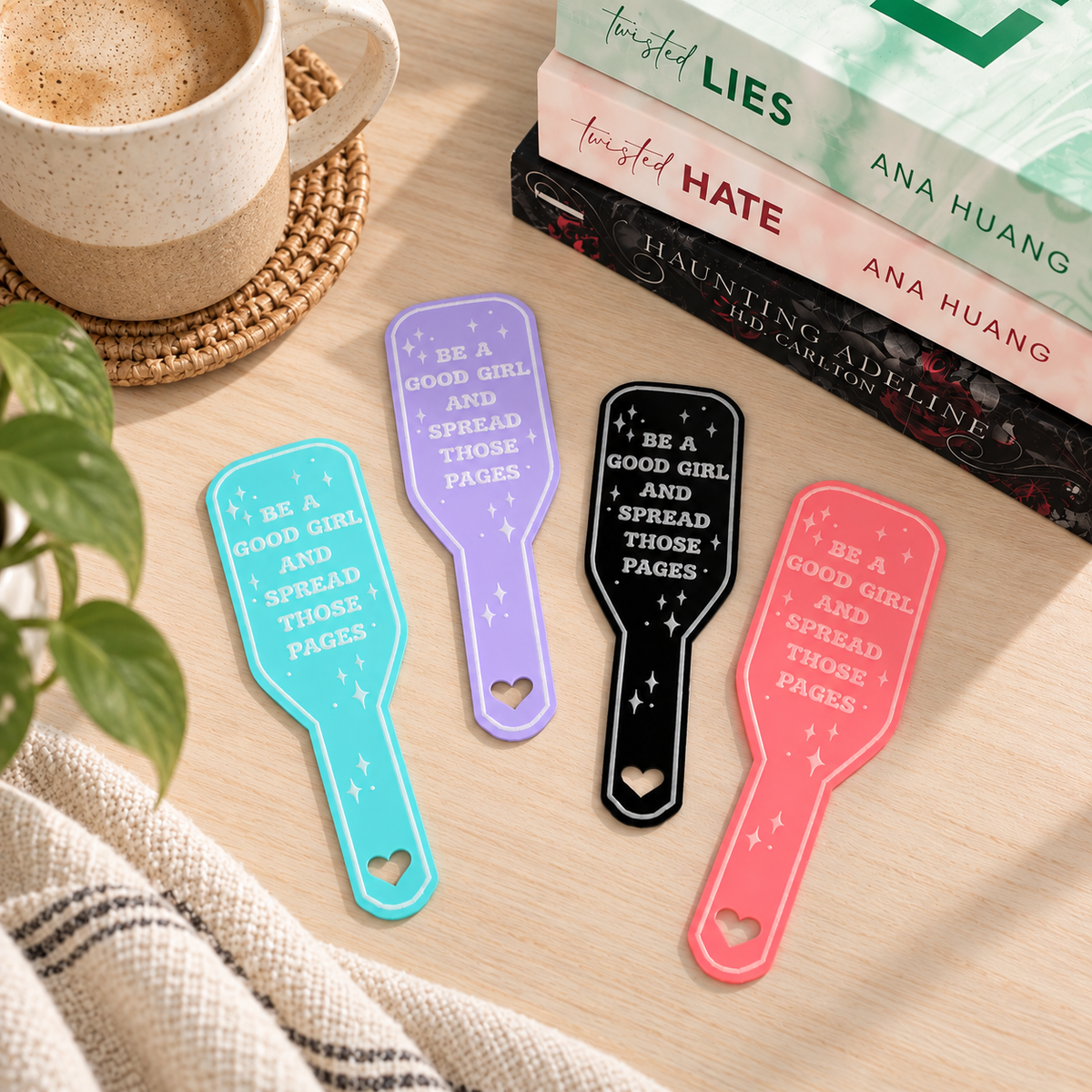 Smut Spanking Paddle Bookmark