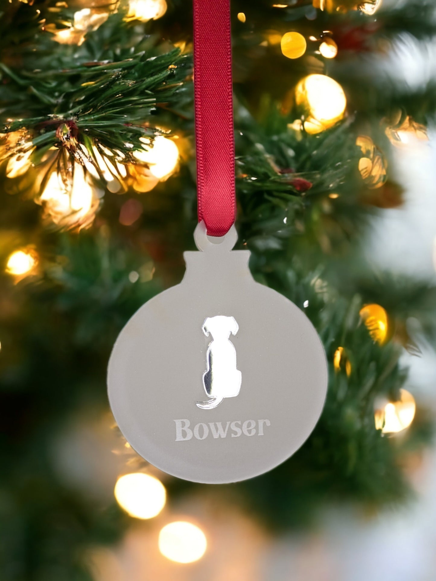Personalised Dog Bauble